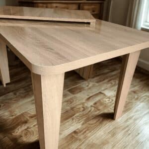 გასაშლელი მაგიდა მომრგვალებული sonomo