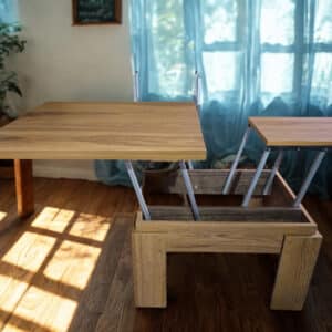 მაგიდა ტრანსფორმერი 80x70 სმ ud